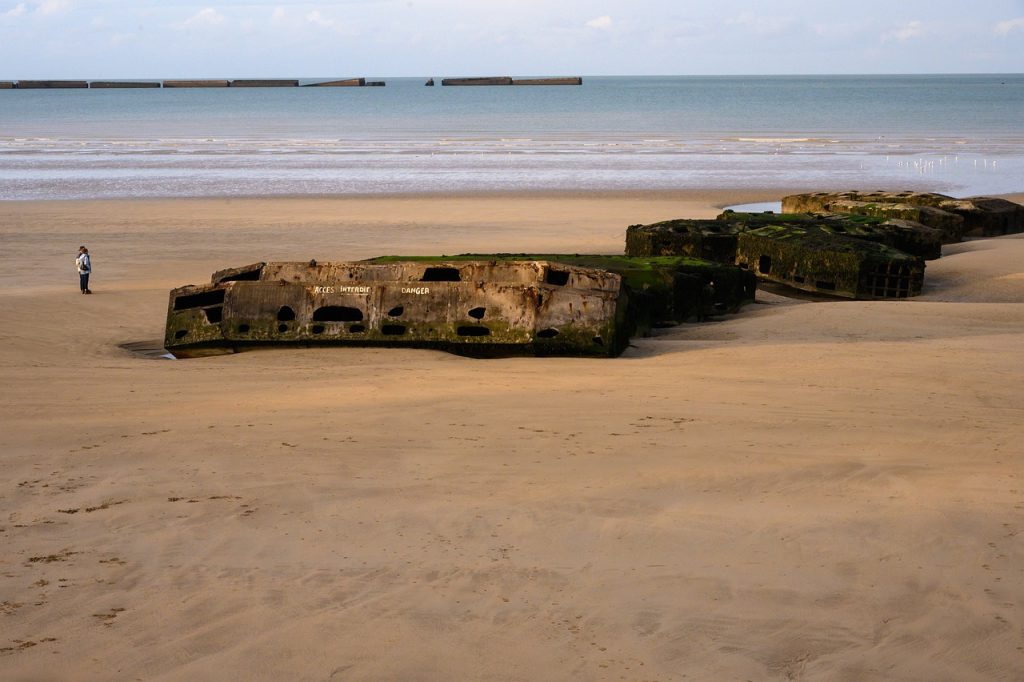 Arromanches met het landingsmuseum